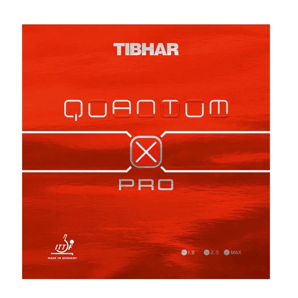 TIBHAR Belag QUANTUM X PRO (rot, 1,8)