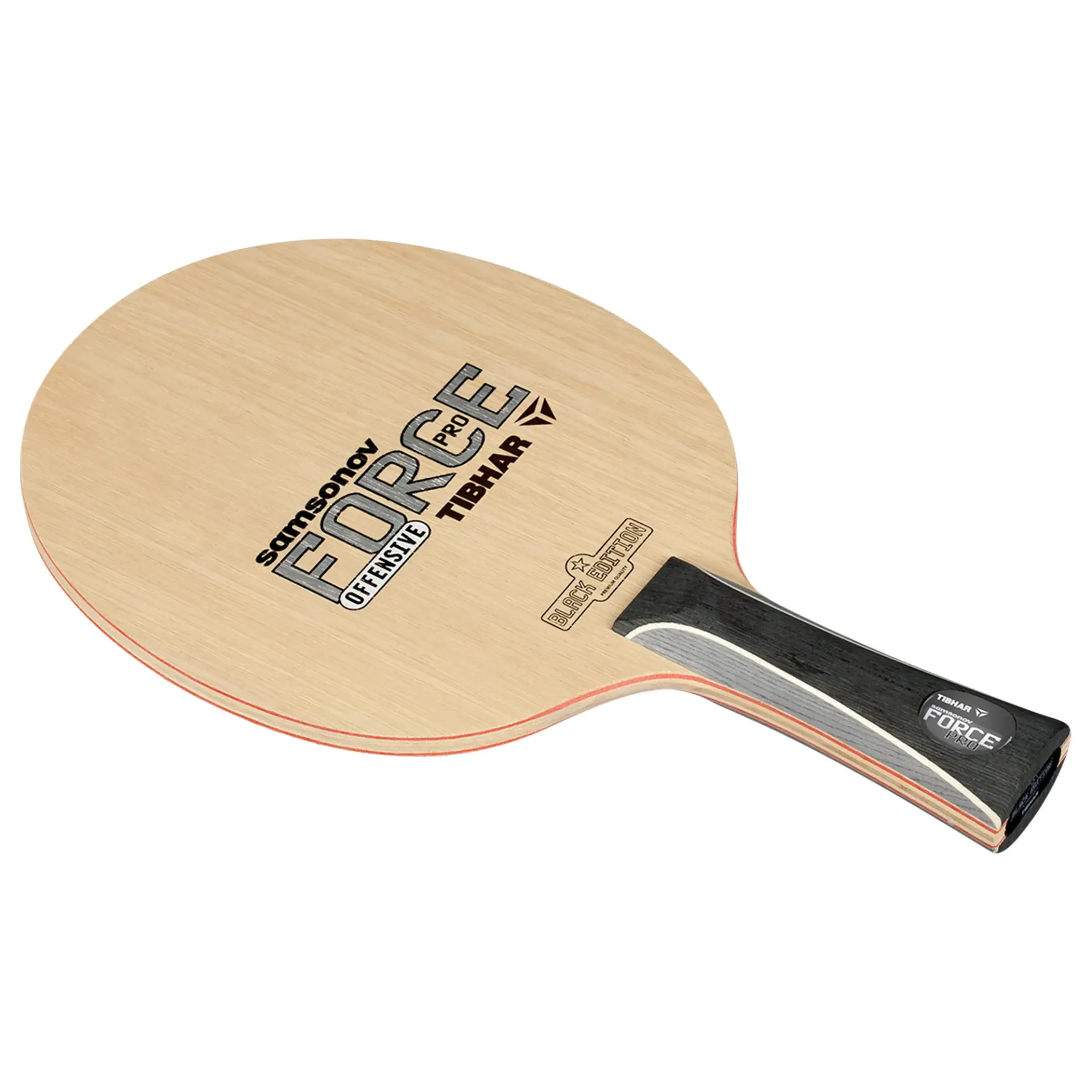 TIBHAR Holz FORCE PRO BLACK EDITION (Konkav)