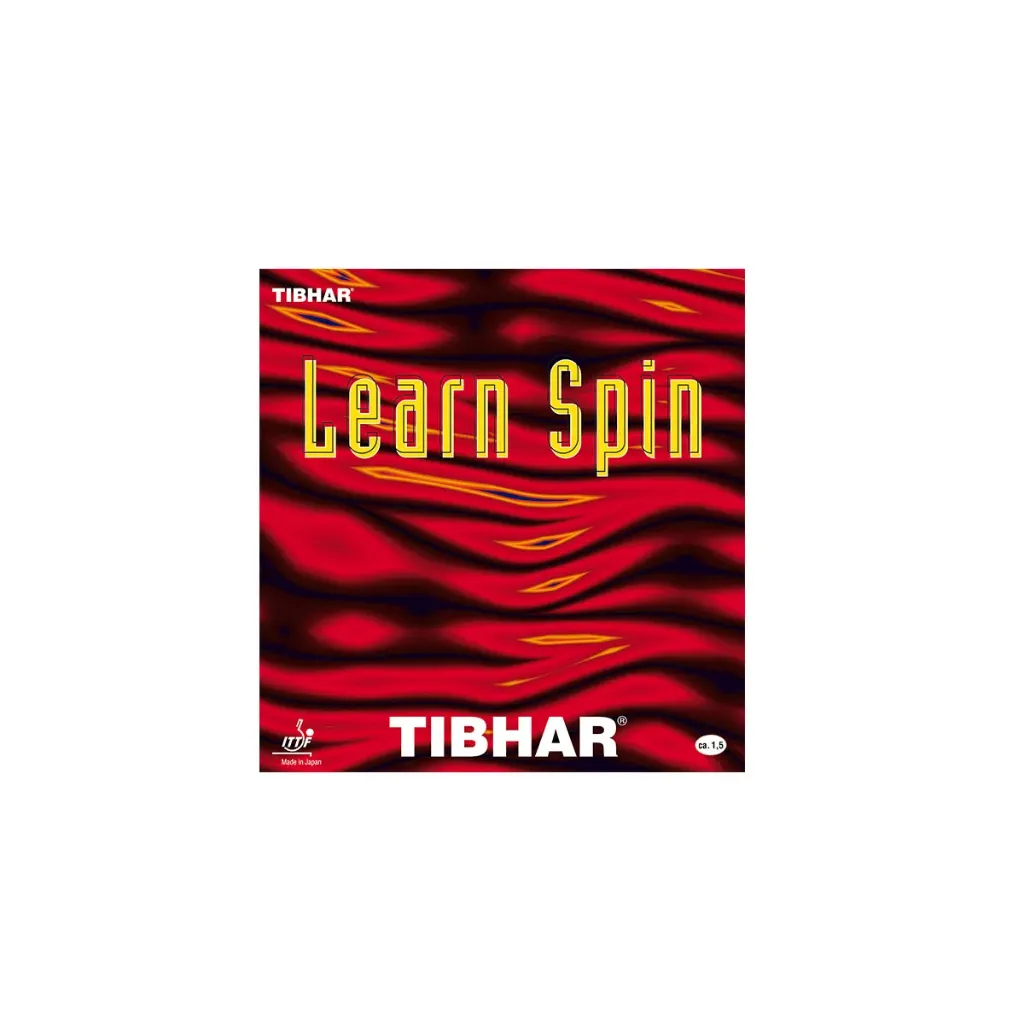TIBHAR Belag LEARN SPIN (rot)