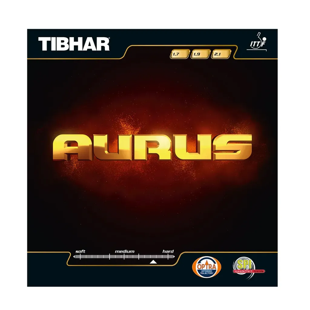 TIBHAR Belag AURUS (rot, 1,7)