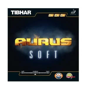 TIBHAR Belag AURUS SOFT (rot, 1,7)