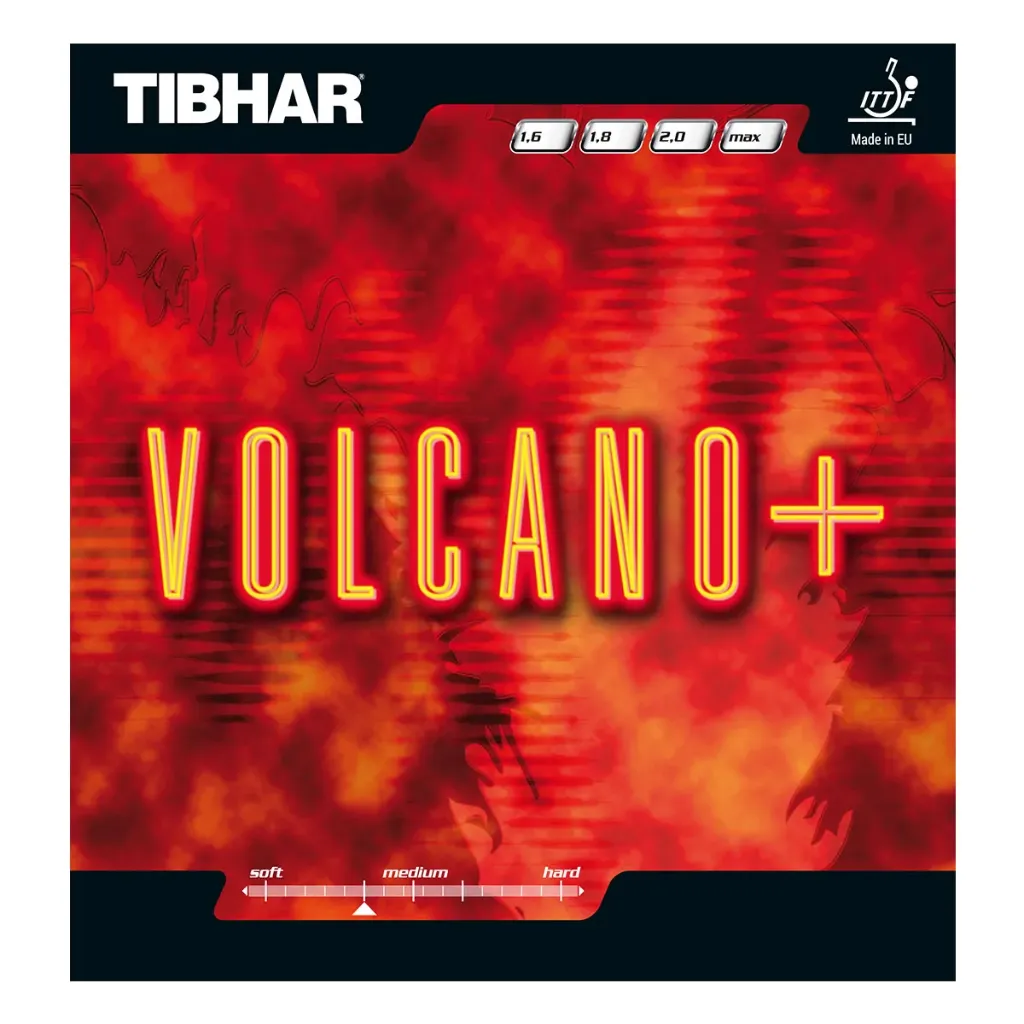 TIBHAR Belag VOLCANO+ (rot, 1,6)