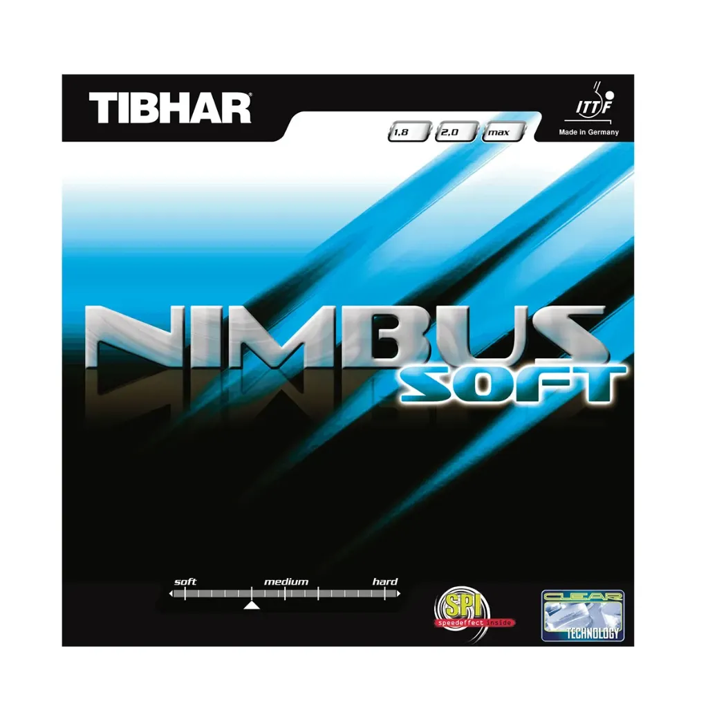 TIBHAR Belag NIMBUS SOFT (rot, 1,8)