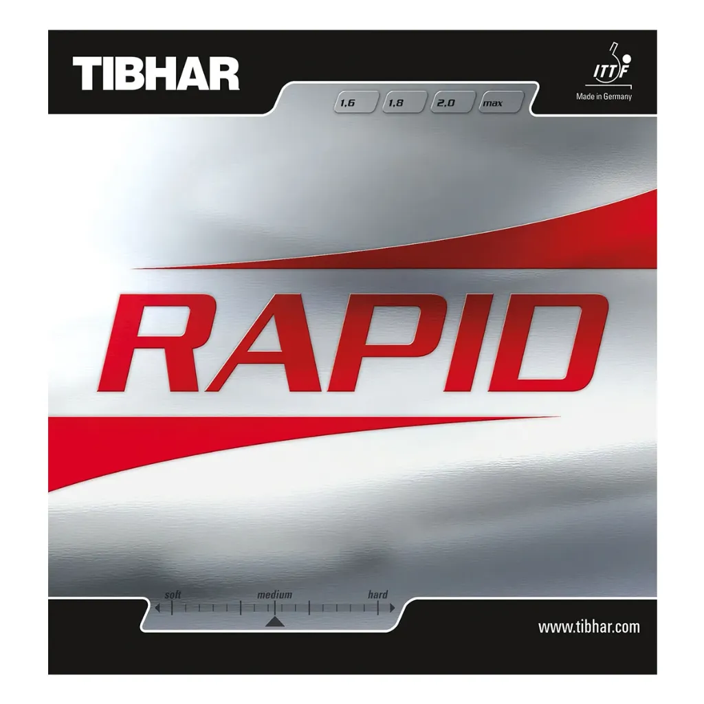 TIBHAR Belag RAPID (rot, 1,6)